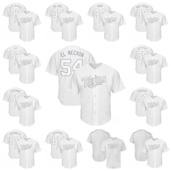 34 Martin Perez EL DE LAS Minnesota 2019 Players Weekend Twins Michael Pineda BIG MIKE Kyle Gibson GIBBY Sam RED FINGER Littell LIT Jersey
34 Martin Perez EL DE LAS Minnesota 2019 Players Weekend Twins Michael Pineda BIG MIKE Kyle Gibson GIBBY Sam RED FINGER Littell LIT Jersey