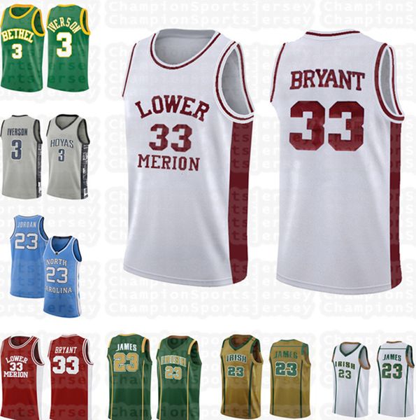 ncaa 33 bryant jersey lebron 23 james high school 23 michael james 13 harden university jersey size s, Black
ncaa 33 bryant jersey lebron 23 james high school 23 michael james 13 harden university jersey size s, Black