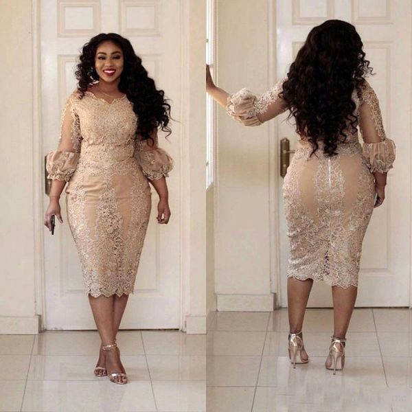 elegant tea length champagne plus size mother of the bride dresses with poet sleeves african groom mom evening skirts for outdoor wedding, Black;red
elegant tea length champagne plus size mother of the bride dresses with poet sleeves african groom mom evening skirts for outdoor wedding, Black;red