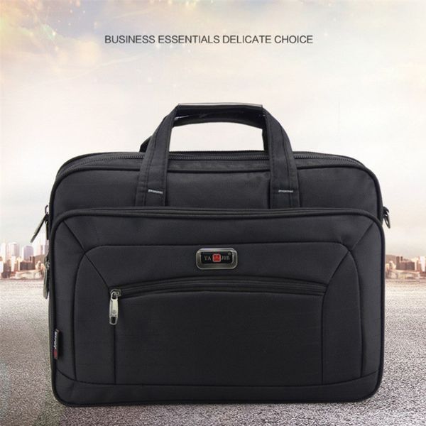 quality durable oxford men briefcases brand men's business handbags waterproof 15.6" lapbags women shoulder files books bag
quality durable oxford men briefcases brand men's business handbags waterproof 15.6" lapbags women shoulder files books bag