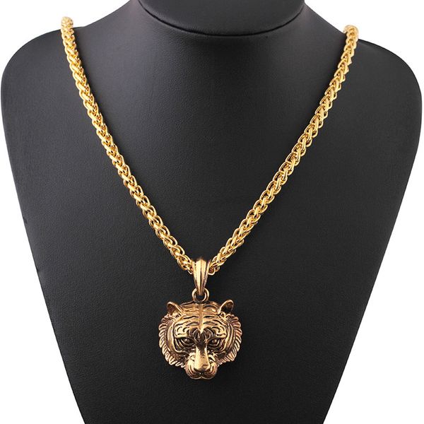 men luminous tiger head pendant necklace chain hip hop necklaces jewelry 8024, Silver
men luminous tiger head pendant necklace chain hip hop necklaces jewelry 8024, Silver
