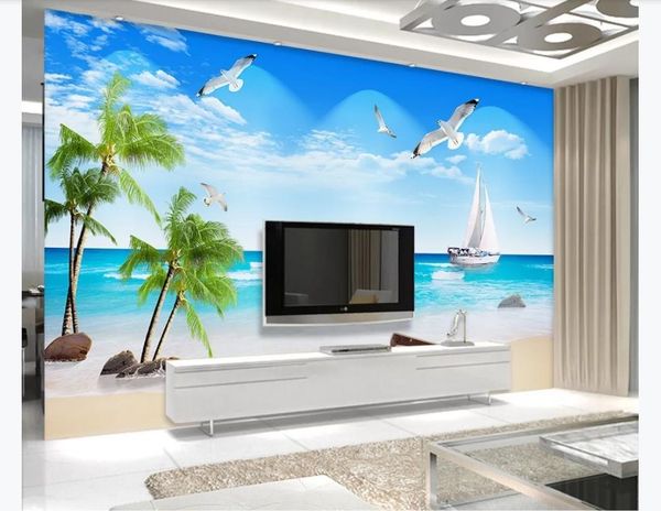 smooth sailing 3d beach scenery living room tv background mural home decoration wall papers for walls 3d papel de parede
smooth sailing 3d beach scenery living room tv background mural home decoration wall papers for walls 3d papel de parede