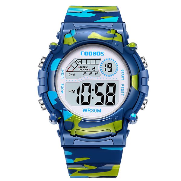 50pcs/lot fashion wholesale kids children boys girls outdoor colouful digital led watches camouflage students party gift watches, Blue
50pcs/lot fashion wholesale kids children boys girls outdoor colouful digital led watches camouflage students party gift watches, Blue