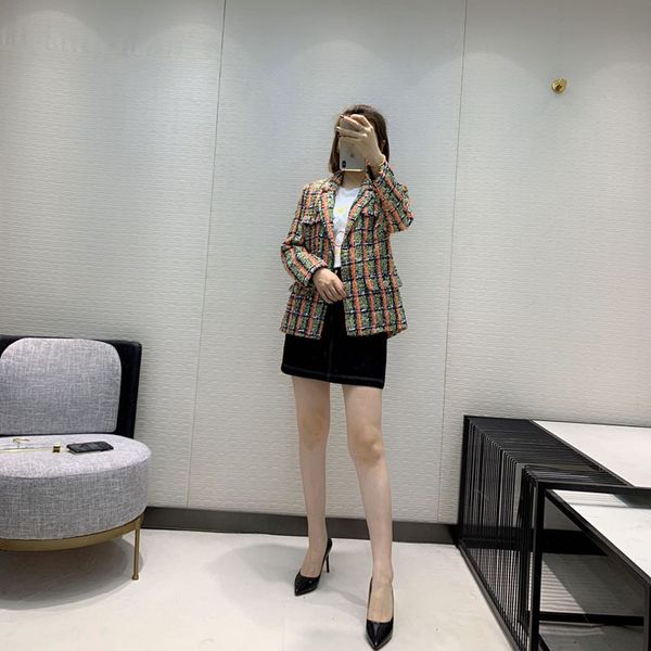 bw16653 beautiful matter chronicles 2020 good morning suit-dress temperament lady of quality tweed check lapel loose coat, White;black
bw16653 beautiful matter chronicles 2020 good morning suit-dress temperament lady of quality tweed check lapel loose coat, White;black