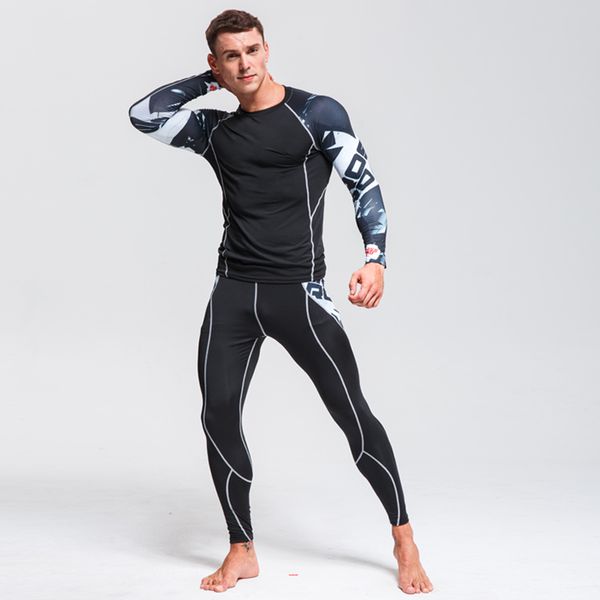 men's training suit quick-drying tights fitness muscle shirt union suit selling thermal underwear jogging suits running set, Black;blue
men's training suit quick-drying tights fitness muscle shirt union suit selling thermal underwear jogging suits running set, Black;blue