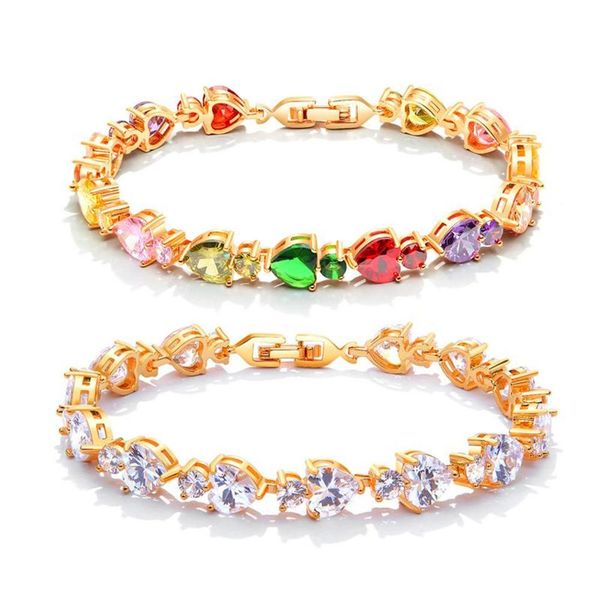 selling sand gold bracelet women copper plated 18 k imitation gold love heart colorful rhinestone bracelet female, Golden;silver
selling sand gold bracelet women copper plated 18 k imitation gold love heart colorful rhinestone bracelet female, Golden;silver