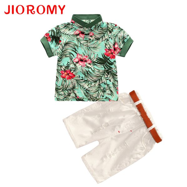 jioromy baby boys clothes set 2019 summer turn-down collar flower printed t-shirt + shorts fashion kids children clothing suit, White
jioromy baby boys clothes set 2019 summer turn-down collar flower printed t-shirt + shorts fashion kids children clothing suit, White