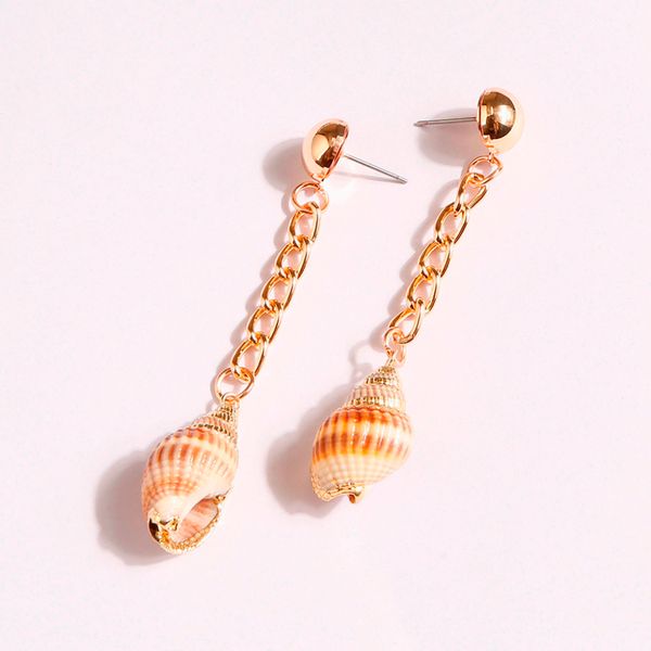 beautiful earrings long multicolor natural conch metal earrings ladies jewelry gift new style earring oorbellen treasured bijoux, Silver
beautiful earrings long multicolor natural conch metal earrings ladies jewelry gift new style earring oorbellen treasured bijoux, Silver