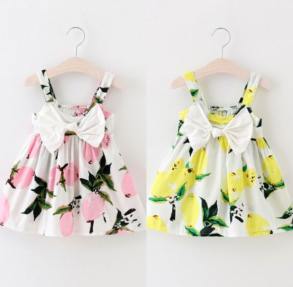 usa fashion summer newborn toddler baby girls lemon floral bow casual party dresses sundress clothing, White
usa fashion summer newborn toddler baby girls lemon floral bow casual party dresses sundress clothing, White