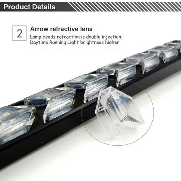 two-color streamer turn signal 9 light ice blue + yellow pair head lamp daytime running light
two-color streamer turn signal 9 light ice blue + yellow pair head lamp daytime running light