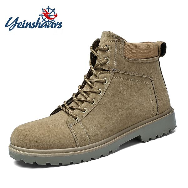 yeinshaars couple shoes army boots soft comfortable combat desert boots lace-up outdoor working ankle botas, Black
yeinshaars couple shoes army boots soft comfortable combat desert boots lace-up outdoor working ankle botas, Black