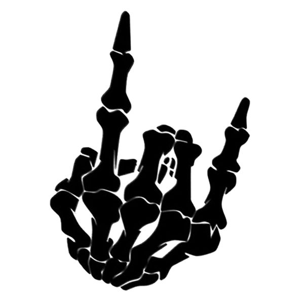 rock on skeleton hand vinyl car decal / sticker 7inch
rock on skeleton hand vinyl car decal / sticker 7inch