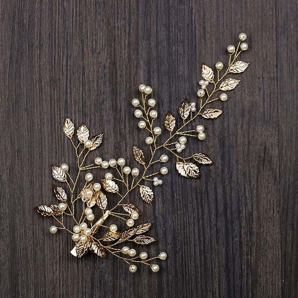 forseven golden pearl leaf bride hair pins clip bridal hairpins tiaras headpiece barrettes wedding hair accessories for noiva jl, Golden;white
forseven golden pearl leaf bride hair pins clip bridal hairpins tiaras headpiece barrettes wedding hair accessories for noiva jl, Golden;white