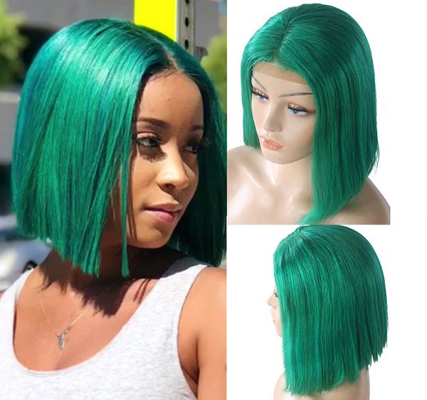 green lace front bob wig straight 14 green glueless human hair pre plucked short cut pervian virgin hair 180 density 13x4 lace frontal, Black
green lace front bob wig straight 14 green glueless human hair pre plucked short cut pervian virgin hair 180 density 13x4 lace frontal, Black