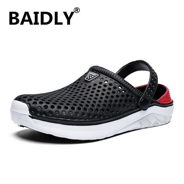 mens summer water shoes light breathable casual slippers walking beach sandals men anti-slip flip flops soft sandals, Black
mens summer water shoes light breathable casual slippers walking beach sandals men anti-slip flip flops soft sandals, Black