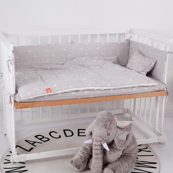 baby bumer bed protector infant new arrival super soft safe fence room decor comfortable detachable cotton 4pcs kids bedding
baby bumer bed protector infant new arrival super soft safe fence room decor comfortable detachable cotton 4pcs kids bedding