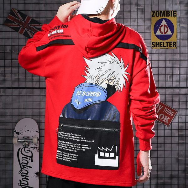 the new national trend loose printing in 2019 cool man's and guard hooded sweatshirts in autumn mens designer hoodies, Black
the new national trend loose printing in 2019 cool man's and guard hooded sweatshirts in autumn mens designer hoodies, Black