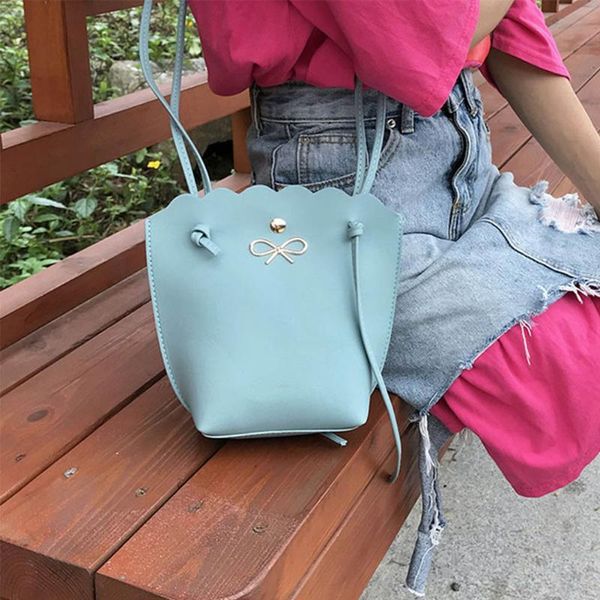 women's fashion silk scarf rose chain messenger bag handbag shoulder bag wallet ladies leather messenger bags