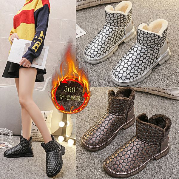 women's rubber boots lace up shoes round toe australia booties ladies luxury designer flat heel winter footwear boots-women, Black
women's rubber boots lace up shoes round toe australia booties ladies luxury designer flat heel winter footwear boots-women, Black