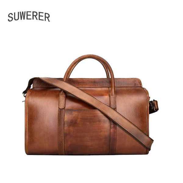 suwerer 2020 new genuine leather bag large capacity travel bag business travel business men's retro shoulder
suwerer 2020 new genuine leather bag large capacity travel bag business travel business men's retro shoulder
