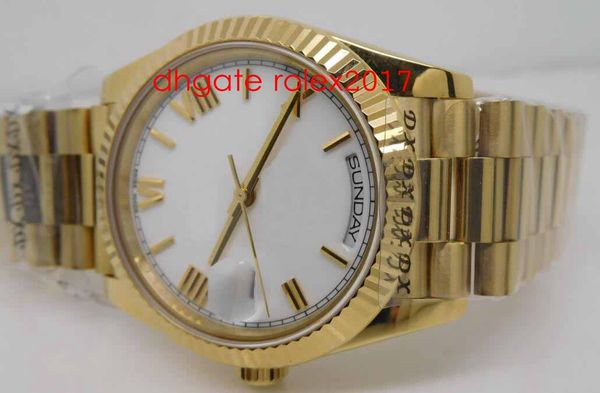 mens bp factory 40mm daydate 228206 eta 2813 automatic gold movement pearl white dial with roman numeral marker sport wristwatches, Slivery;brown
mens bp factory 40mm daydate 228206 eta 2813 automatic gold movement pearl white dial with roman numeral marker sport wristwatches, Slivery;brown