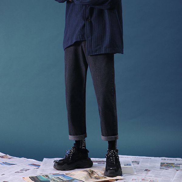 ewq 2019 новая весна лето мужчин длинные свободные джинсовые брюки casual straight середины талии широкую ногу джинсовые брюки для мужчин-hd, Blue
ewq 2019 новая весна лето мужчин длинные свободные джинсовые брюки casual straight середины талии широкую ногу джинсовые брюки для мужчин-hd, Blue