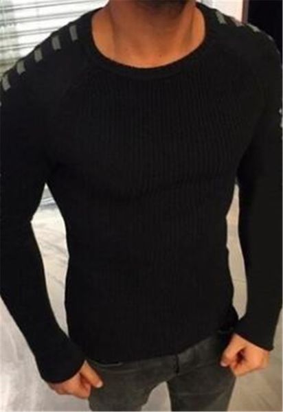 осень мужские свитера о-образным вырезом мода полые дизайнер slim fit с длинными рукавами топы, White;black
осень мужские свитера о-образным вырезом мода полые дизайнер slim fit с длинными рукавами топы, White;black