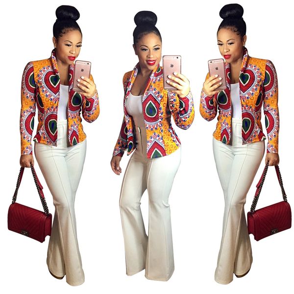 3099 women's clothing national totem digital printing long-sleeved coat nightclu 2019 fall, Black;brown
3099 women's clothing national totem digital printing long-sleeved coat nightclu 2019 fall, Black;brown