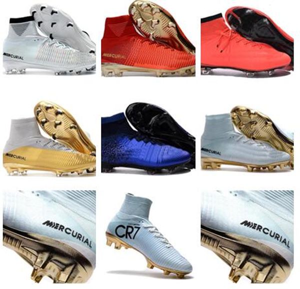 Высокий топ мужские дети футбол обувь Mercurial CR7 Superfly V FG мальчики футбольные бутсы Ma
Высокий топ мужские дети футбол обувь Mercurial CR7 Superfly V FG мальчики футбольные бутсы Ma