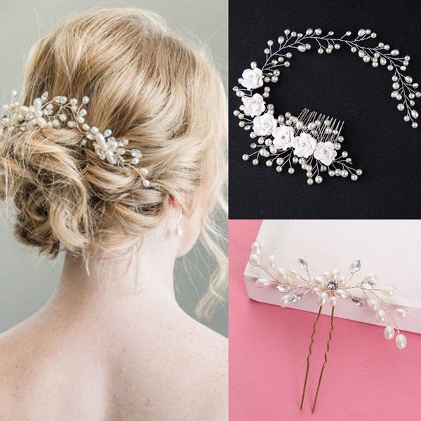 wedding bridal hair accessories crystal flowers imitation pearl hair comb/pin for women girl @m23, Golden;white
wedding bridal hair accessories crystal flowers imitation pearl hair comb/pin for women girl @m23, Golden;white