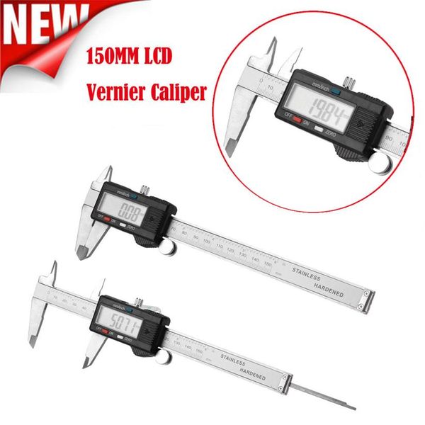 150mm 6inch lcd digital vernier caliper electronic gauge micrometer measurement janu 19
150mm 6inch lcd digital vernier caliper electronic gauge micrometer measurement janu 19