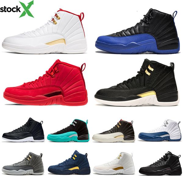 2020 designer man basketball shoes 12 game royal 12s fiba bulls gym red cny michigan wings mens athletic fashion sneaker trainers 7-13, Black
2020 designer man basketball shoes 12 game royal 12s fiba bulls gym red cny michigan wings mens athletic fashion sneaker trainers 7-13, Black