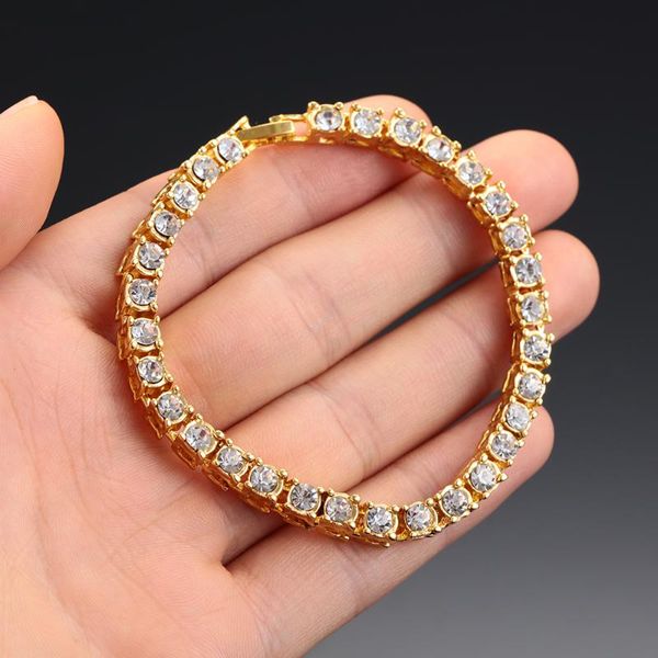 link, chain 1pcs crystal row tennis link gold shiny jewelry accessories mens bracelet hip hop out single dropship, Black
link, chain 1pcs crystal row tennis link gold shiny jewelry accessories mens bracelet hip hop out single dropship, Black