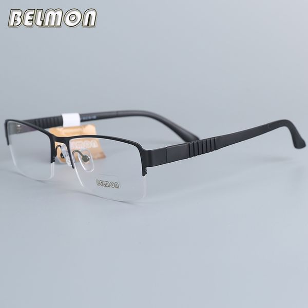 belmon eyeglasses frame men computer optical prescription myopia nerd clear lens eye glasses spectacle frame for male rs16006, Black
belmon eyeglasses frame men computer optical prescription myopia nerd clear lens eye glasses spectacle frame for male rs16006, Black