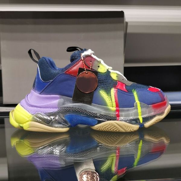 fashion luxury designer women shoes triple s sneakers sports fashion mens jogging shoes size 35-45, Black 
fashion luxury designer women shoes triple s sneakers sports fashion mens jogging shoes size 35-45, Black