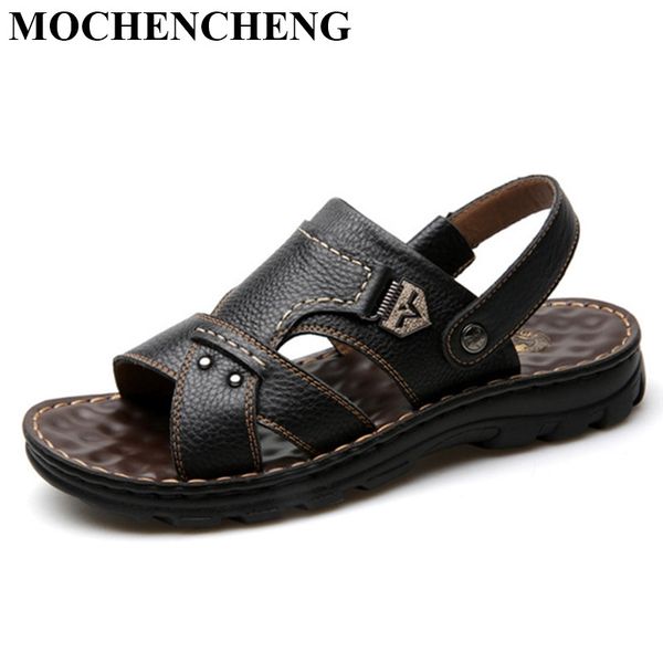 new men sandals genuine leather shoes summer slippers soft retro solid beach men sandals anti-skid flat casual shoes outdoor, Black
new men sandals genuine leather shoes summer slippers soft retro solid beach men sandals anti-skid flat casual shoes outdoor, Black