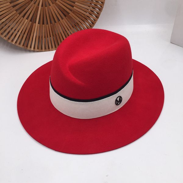 talent hat custom - standard white black ribbon, red hat wool special-shaped cap fashion female, Blue;gray
talent hat custom - standard white black ribbon, red hat wool special-shaped cap fashion female, Blue;gray
