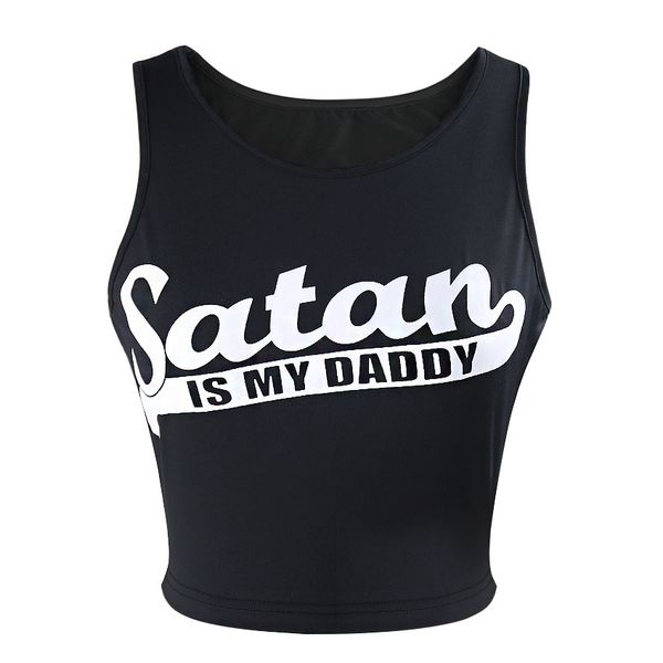 print letter satan is my daddy women's t-shirt cotton harajuku summer female tee for lady girl hipster round neck t-shirts, White
print letter satan is my daddy women's t-shirt cotton harajuku summer female tee for lady girl hipster round neck t-shirts, White