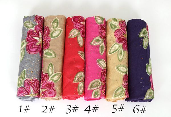 lmlaven embroidery flower scarf glitter silk hijab luxury shawl women scarves muslim hijab head scarf brand wraps 180*85cm 20pcs
lmlaven embroidery flower scarf glitter silk hijab luxury shawl women scarves muslim hijab head scarf brand wraps 180*85cm 20pcs