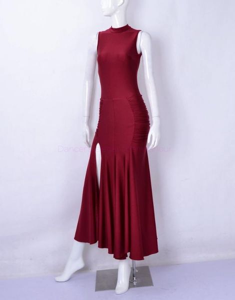 stage wear winter spandex ballroom dance costumes senior sleeveless dress for women exercise dresses, Black;red
stage wear winter spandex ballroom dance costumes senior sleeveless dress for women exercise dresses, Black;red
