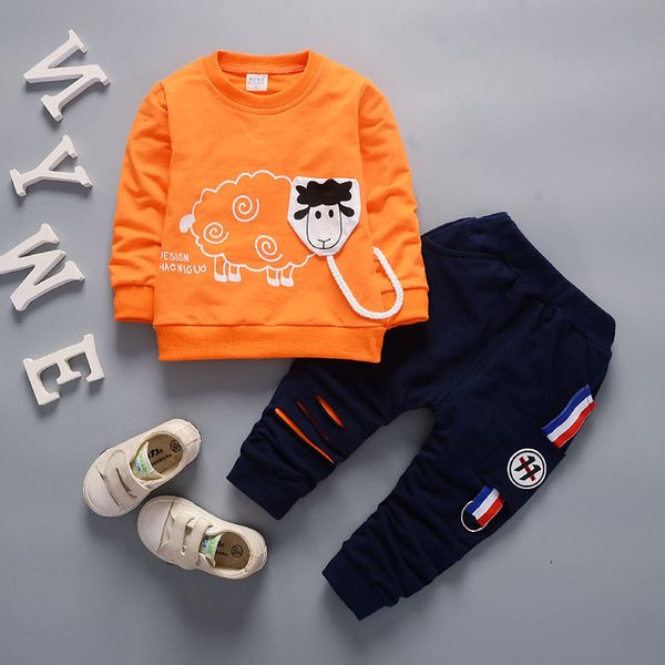 children's suit clothes 2018 new spring and autumn kids sets fashion lamb 100% cotton boys and girls long sleeve suit 2pcs, White
children's suit clothes 2018 new spring and autumn kids sets fashion lamb 100% cotton boys and girls long sleeve suit 2pcs, White