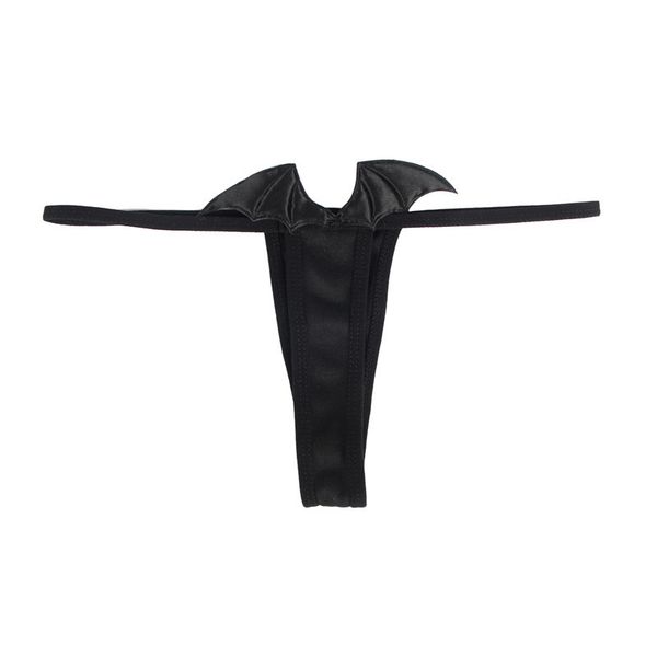 black and white women's thong new underwear women's interest underwear thong bat wing p5183, Black;white 
black and white women's thong new underwear women's interest underwear thong bat wing p5183, Black;white