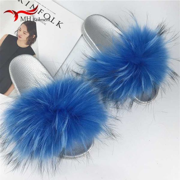 2020 new women summer real raccoon fur slippers women fluffy fur slides and indoor home slippers silver sole color shoes, Black
2020 new women summer real raccoon fur slippers women fluffy fur slides and indoor home slippers silver sole color shoes, Black