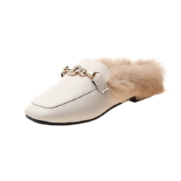 real fur slippers shoes woman 2019 mules women's furry slippers winter warm women shoes fashion hair, Black
real fur slippers shoes woman 2019 mules women's furry slippers winter warm women shoes fashion hair, Black