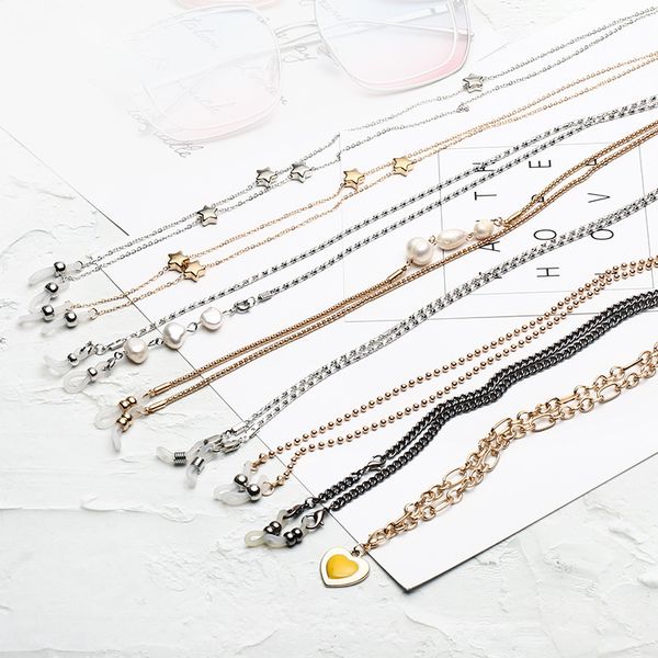 fashion glasses chain eyeglass chains and cords for women sunglasses holder strap lanyards, Silver
fashion glasses chain eyeglass chains and cords for women sunglasses holder strap lanyards, Silver