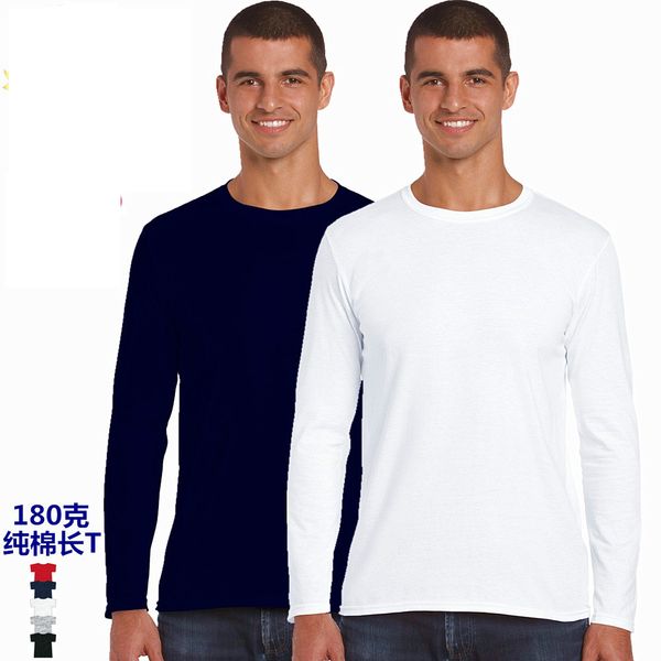 2019 new 100% cotton t shirt men, ultra low price long sleeved men's tshirt high-quality o-neck pure color lovers t-shirt, White;black
2019 new 100% cotton t shirt men, ultra low price long sleeved men's tshirt high-quality o-neck pure color lovers t-shirt, White;black