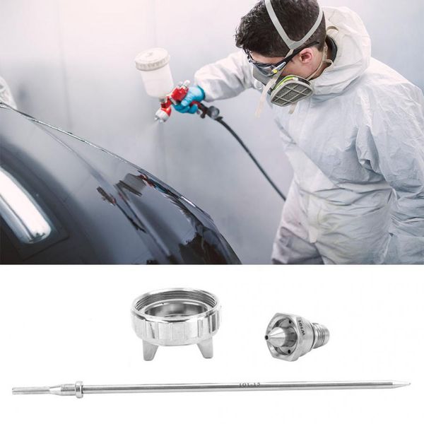 spray gun fluid tip 3pcs stainless aircap nozzle needle tip accessory supply fit for w-101 pneumatic spray gun nozzle
spray gun fluid tip 3pcs stainless aircap nozzle needle tip accessory supply fit for w-101 pneumatic spray gun nozzle