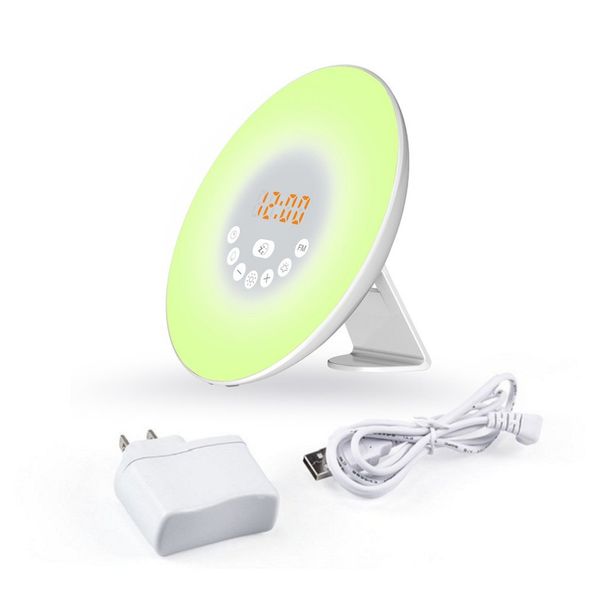 digital led display alarm clock simulated sunrise sunset wake up light touch sensor night light bedside lamp gift
digital led display alarm clock simulated sunrise sunset wake up light touch sensor night light bedside lamp gift