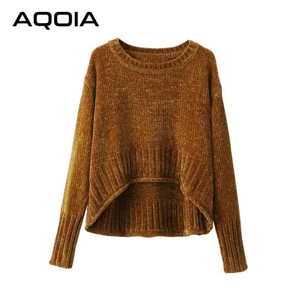 aqoia streetwear long sleeve irregular women pullover lurex knitted ladies warm sweater 2019 winter thick crop clothing, White;black
aqoia streetwear long sleeve irregular women pullover lurex knitted ladies warm sweater 2019 winter thick crop clothing, White;black