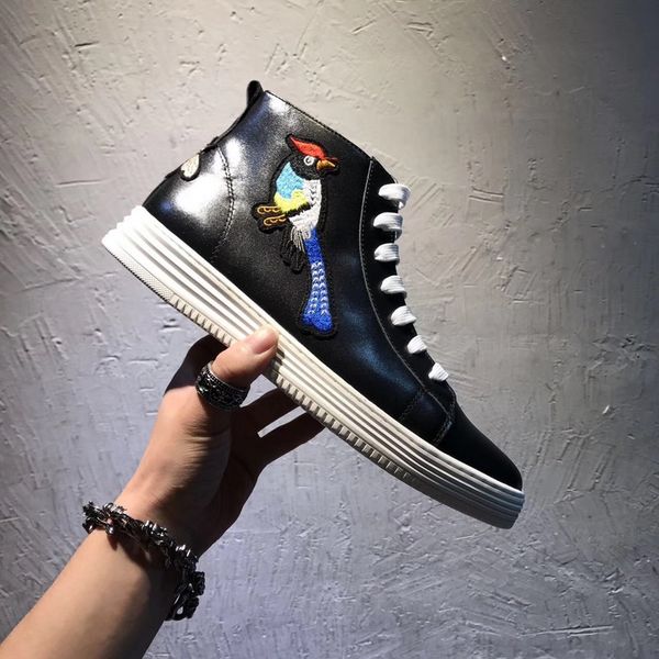 new mens high shoes magpie bee ankle genuine leather flat heels casual sneaker trainers boots italian size 38-44, Black
new mens high shoes magpie bee ankle genuine leather flat heels casual sneaker trainers boots italian size 38-44, Black
